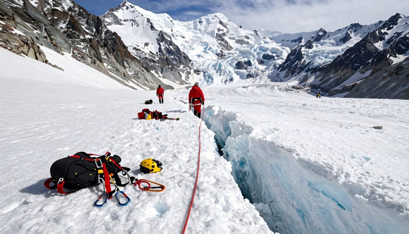 Un homme de 82 ans fait une chute de quatre mètres dans une crevasse sur le glacier du Großglockner