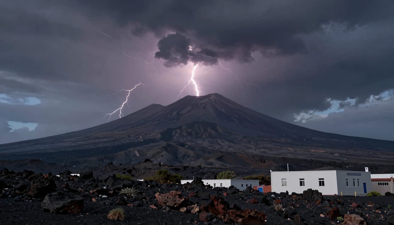Touriste frappé et tué par la foudre sur l'Etna