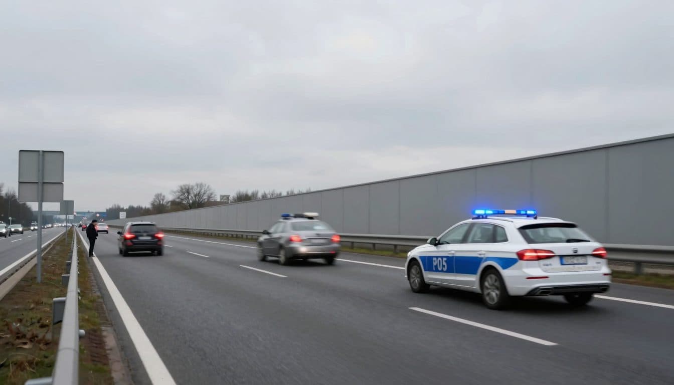 Conducteur sous l'effet de stupéfiants intercepté sur l'A1 près de Kirchstetten à près de 200 km/h