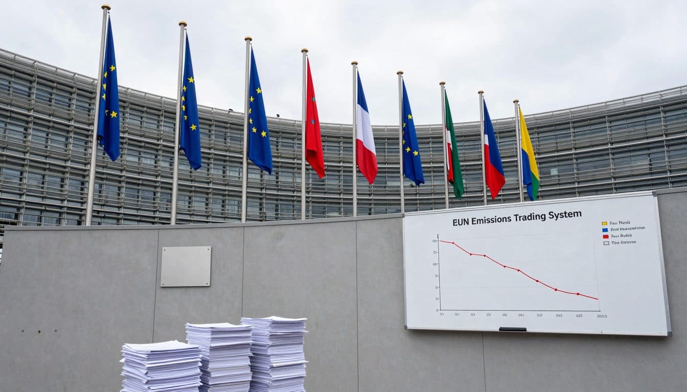 La Commission européenne propose une réforme du système d'échange de quotas d'émission et assouplit les exigences pour l'industrie
