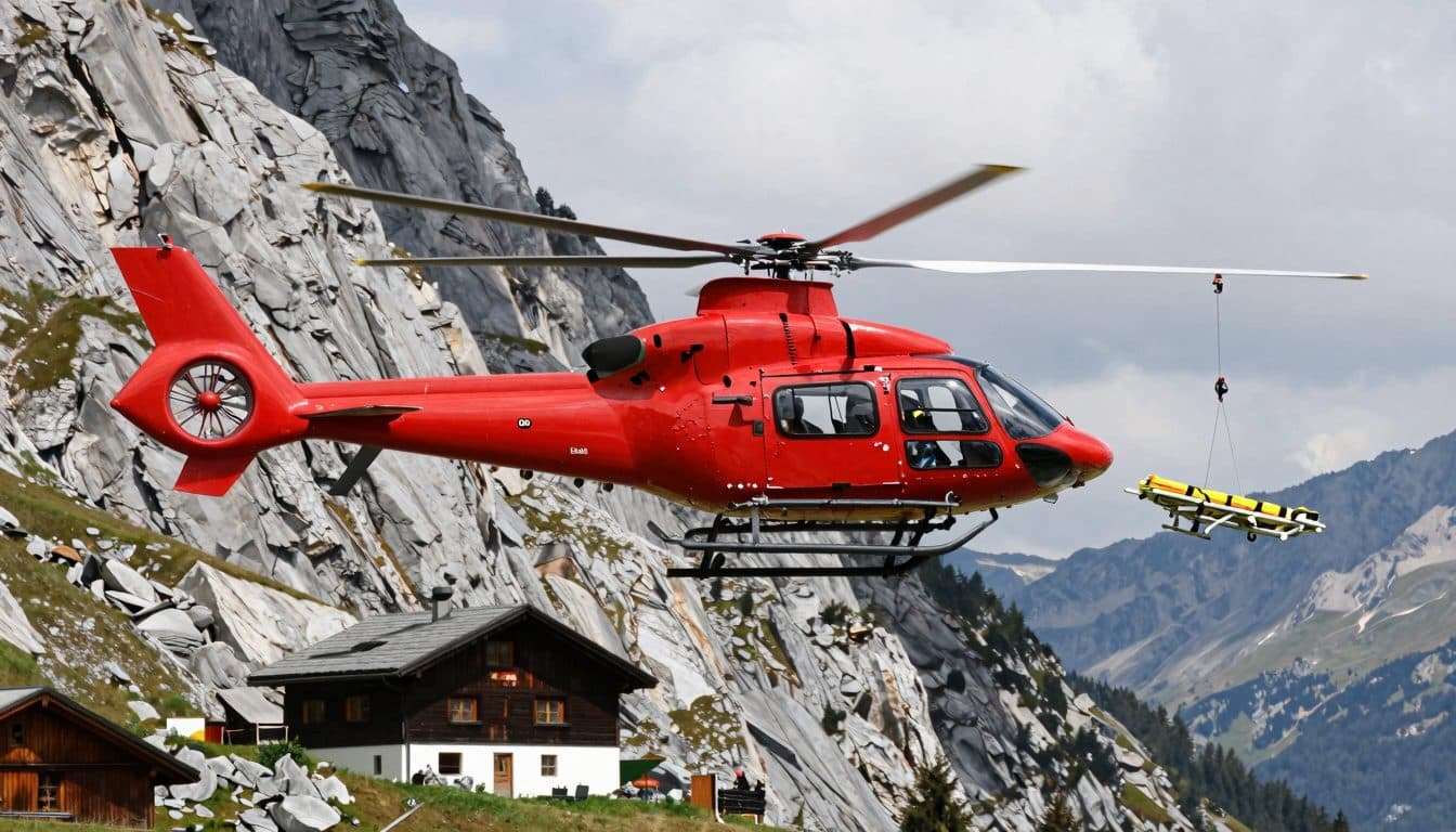 Chute inconsciente de plus de 40 mètres : un randonneur de 66 ans grièvement blessé au Tyrol