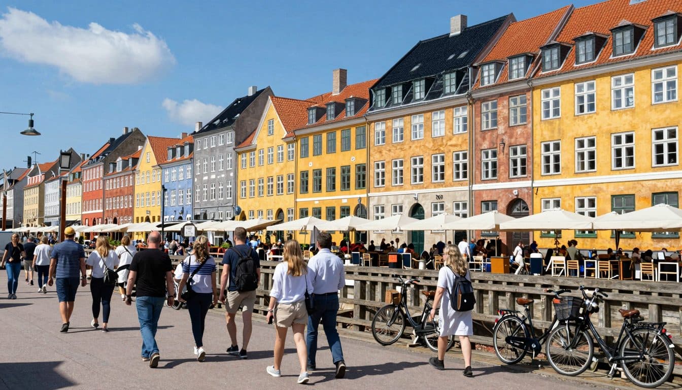 Le tourisme danois atteint un record, les visiteurs allemands en tête des nuitées étrangères