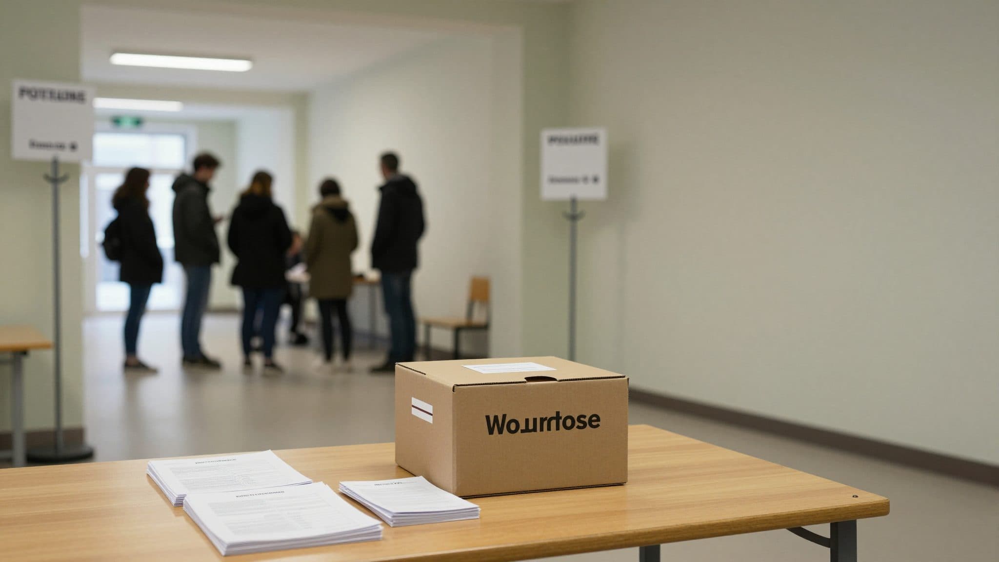 Les candidats têtes de liste votent à Graz et se montrent confiants
