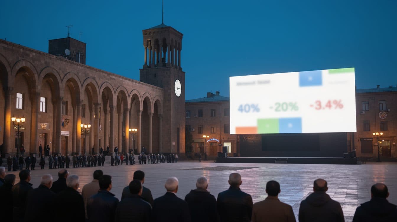 Élections législatives en Arménie : le parti de Pachinian en tête selon les estimations