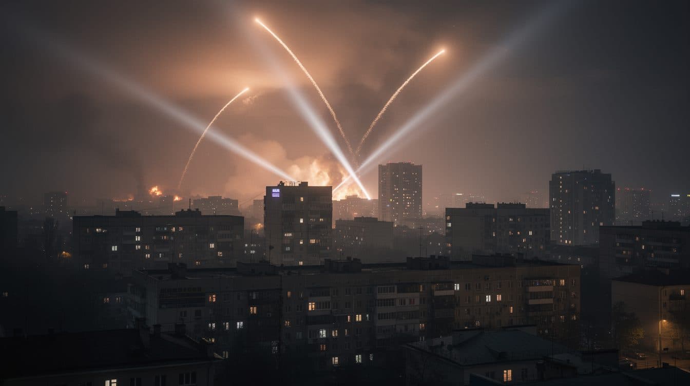 La Russie pilonne Kyiv et plusieurs villes ukrainiennes lors d'une attaque massive nocturne