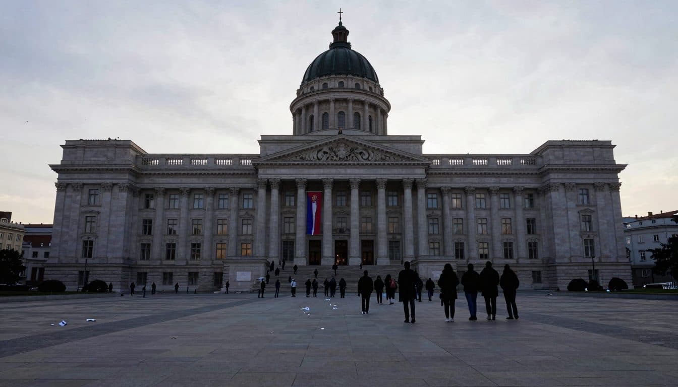 Le Parlement serbe vote sur la demande du gouvernement de nouvelles élections