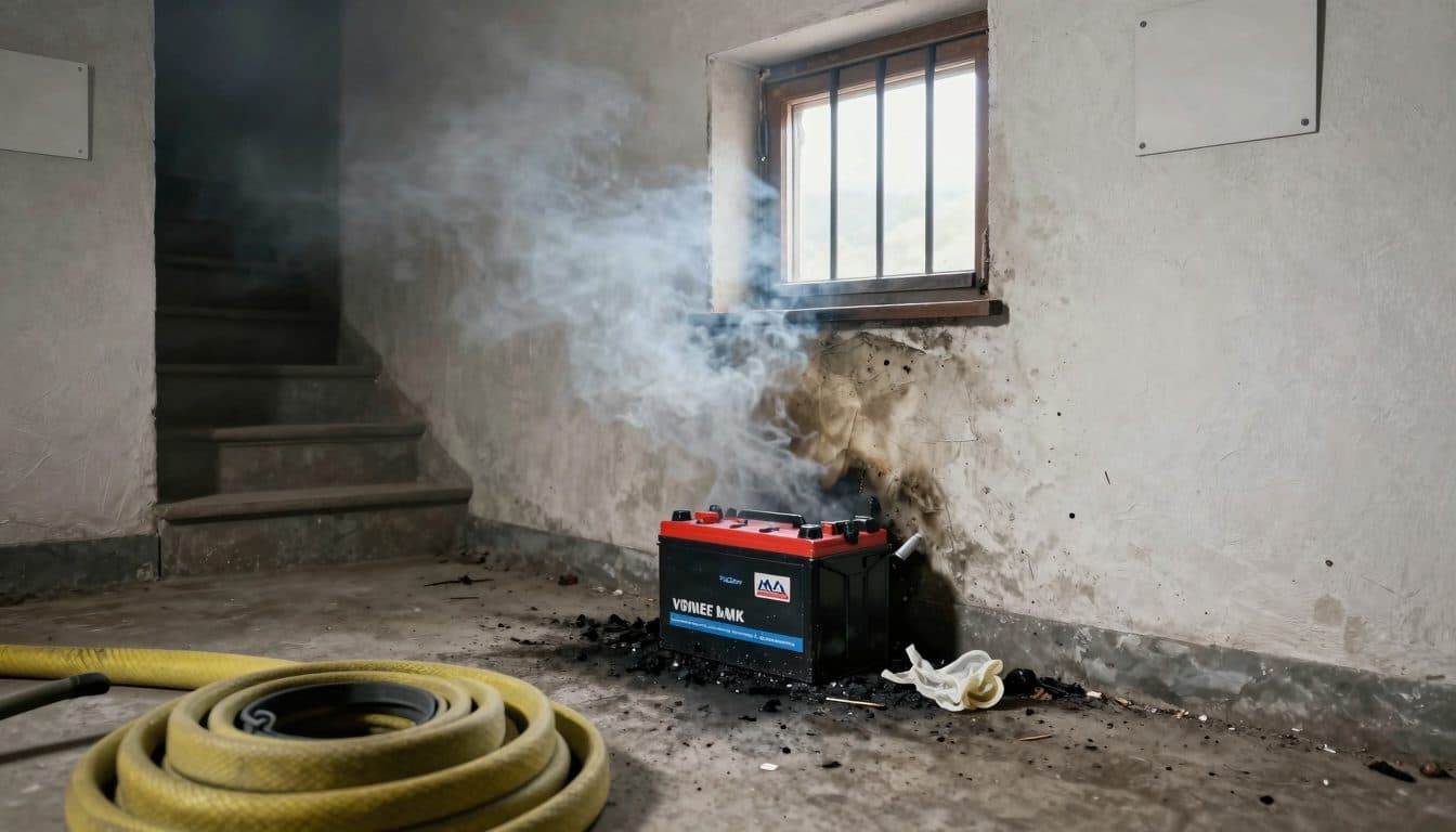 Une batterie de vélo électrique provoque l'incendie d'une maison d'habitation à Klam – une résidente et sa fille se mettent en sécurité à temps