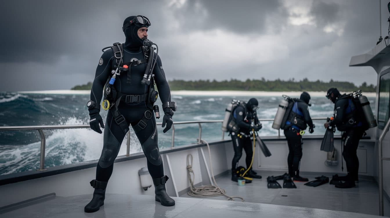 Un plongeur maldivien meurt lors de la recherche de cinq Italiens disparus