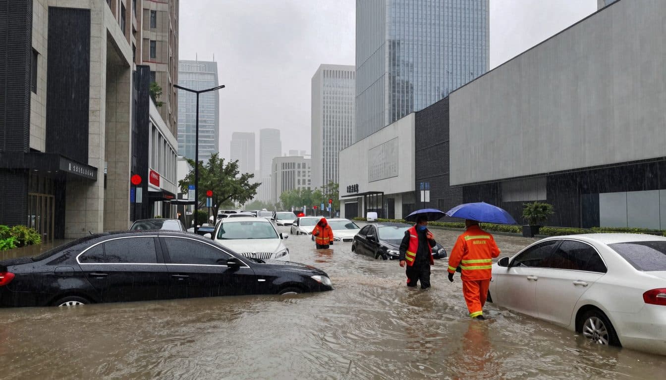 Le typhon Dolphin provoque des inondations dans l'est de la Chine – Shanghai appelle la population à la vigilance