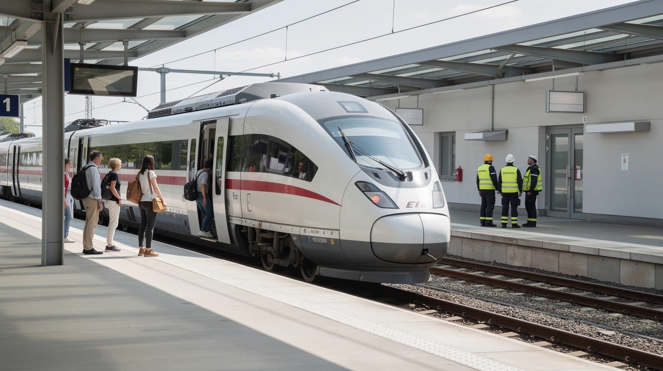 La ligne ferroviaire Hambourg–Berlin rouverte après dix mois de travaux de rénovation