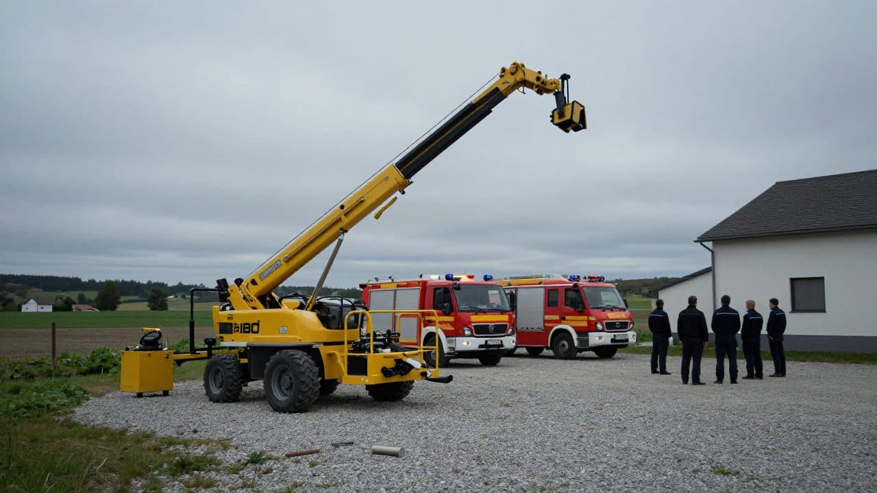Un enfant de huit ans meurt dans un accident avec un chargeur télescopique à Haibach dans le Mühlviertel