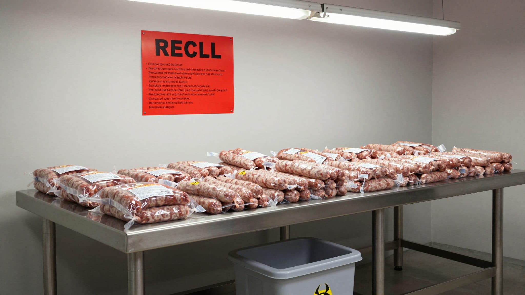 Détection d'EHEC chez un fabricant de Göttingen : Fleischwaren Wulff rappelle de nombreux saucissons crus