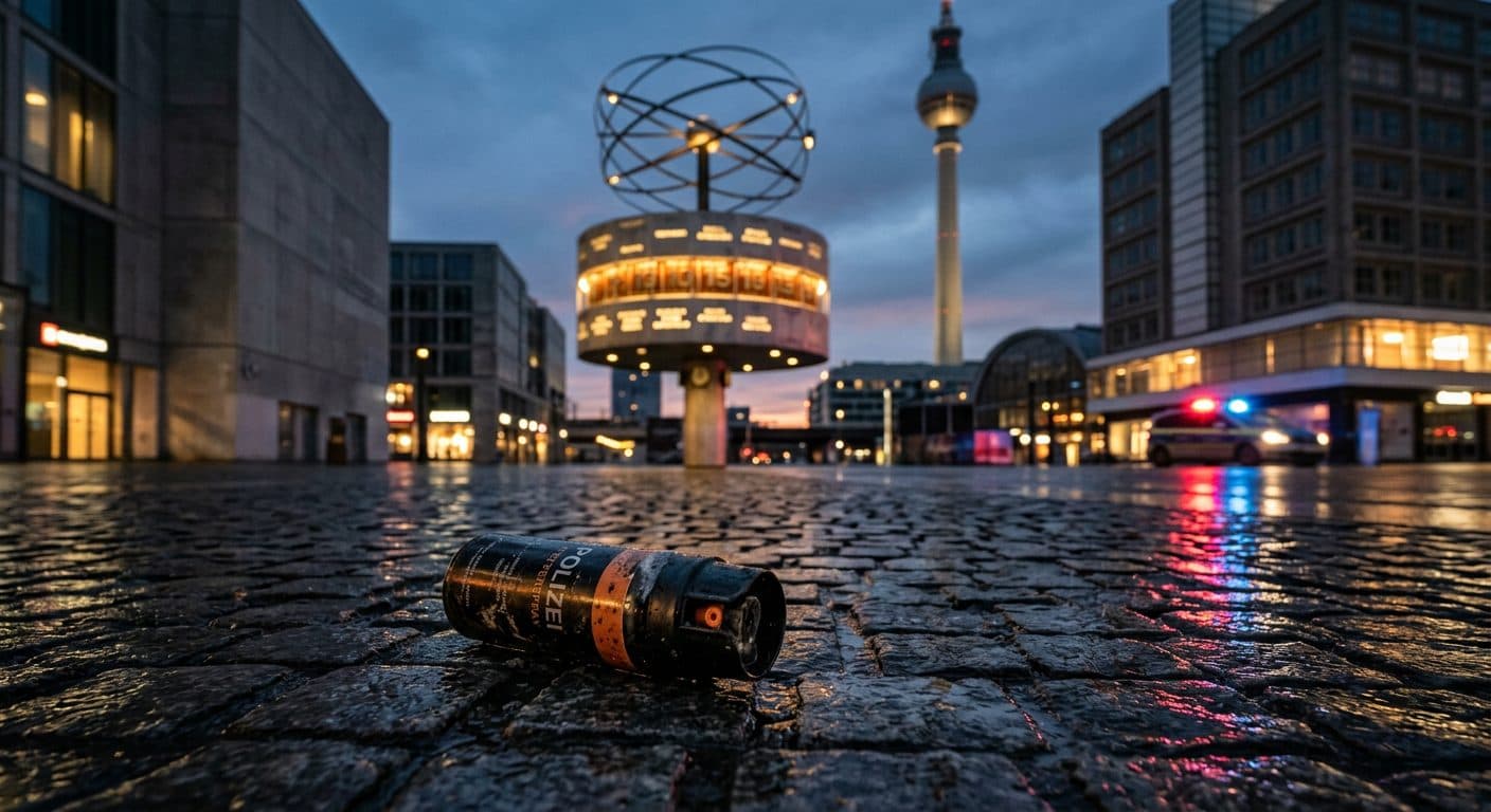 Berlin : cinq interpellations après l’agression violente d’un homme et de policiers sur l’Alexanderplatz
