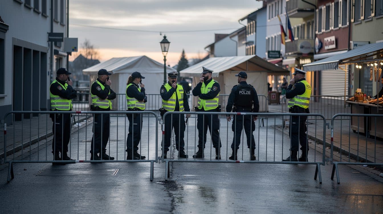 Menace de bombe à la frontière germano-suisse : marché aux puces et gare de Constance partiellement bouclés