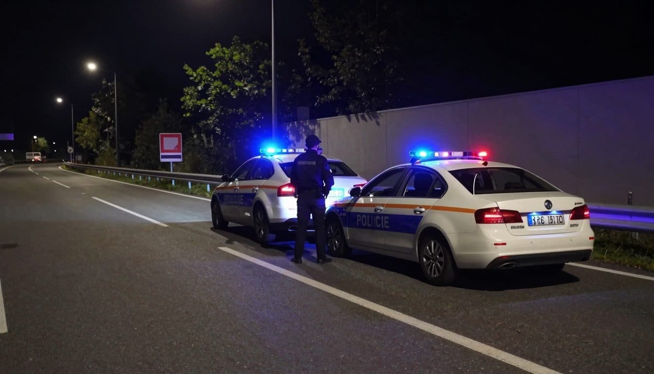 Patrouille arrête un conducteur alcoolisé avec 3,08 grammes sur la B3