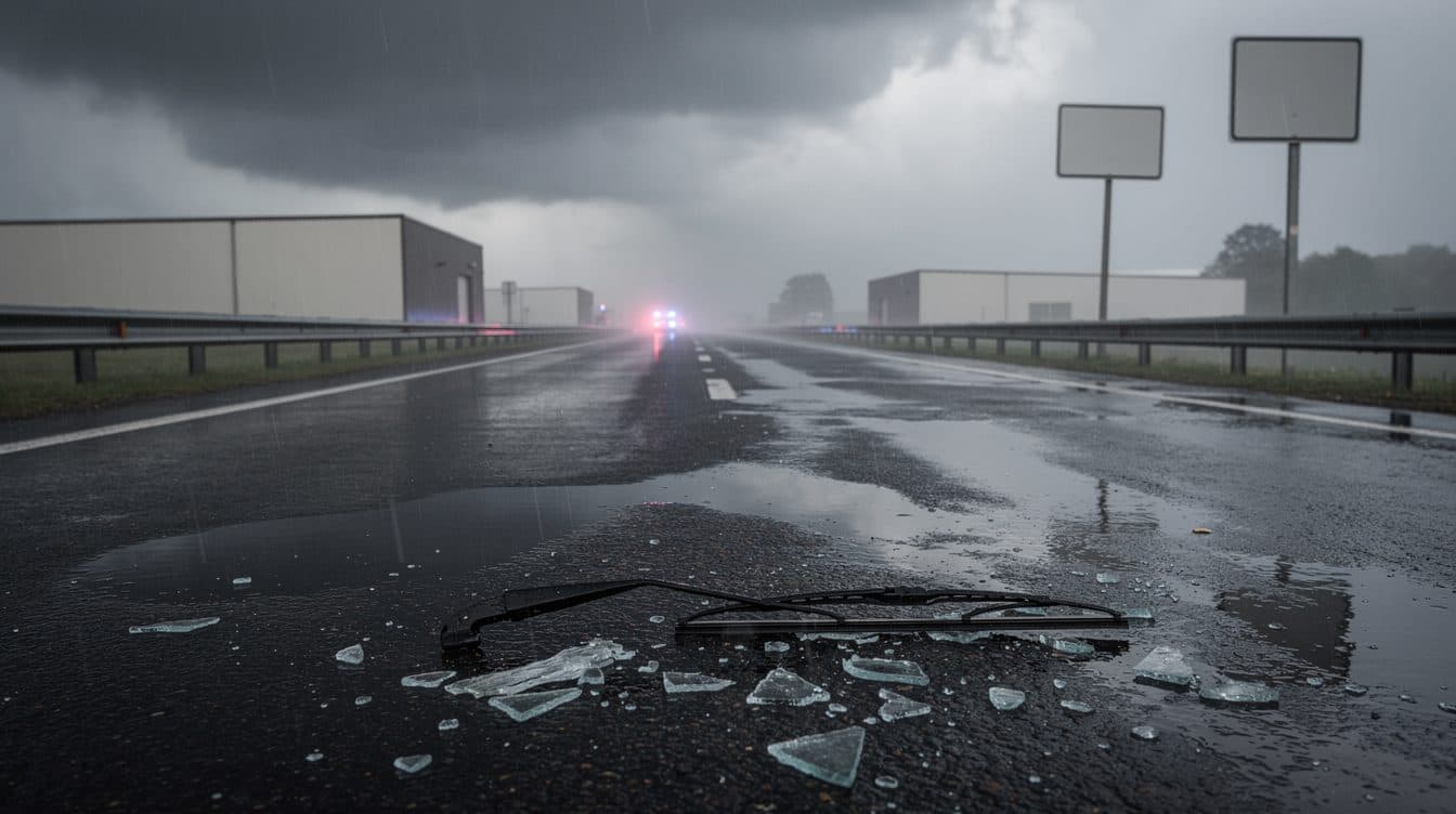 Violents orages dans le sud-ouest de l'Allemagne : deux morts dans un accident de la route
