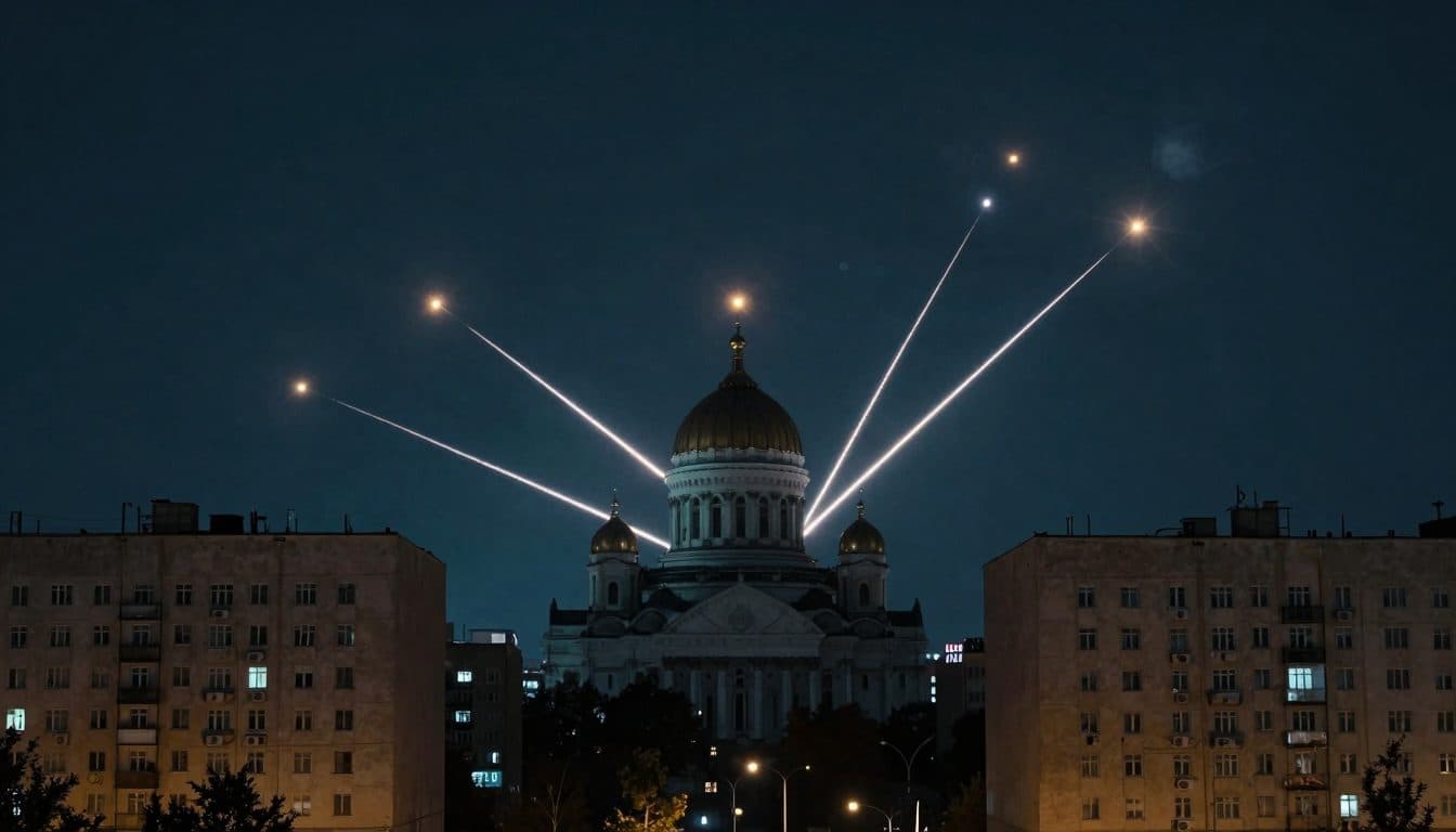 Maire : la plus violente attaque de drones depuis deux ans frappe Moscou