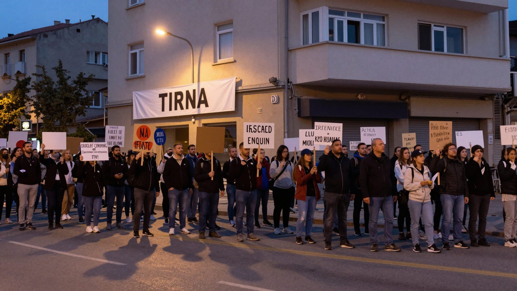 Manifestations à Tirana contre un projet de luxe de la famille Trump prévu sur la côte albanaise
