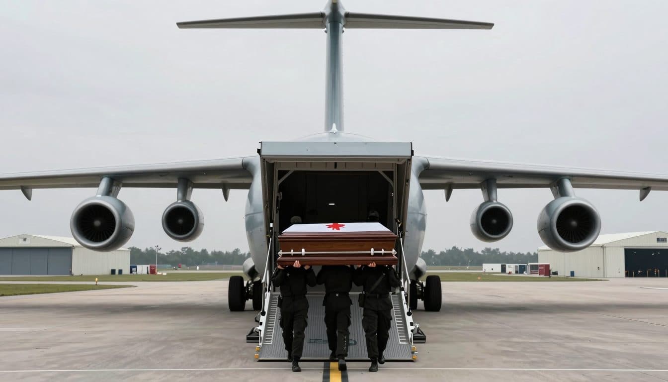 Le cercueil de Ratko Mladic arrive en Serbie