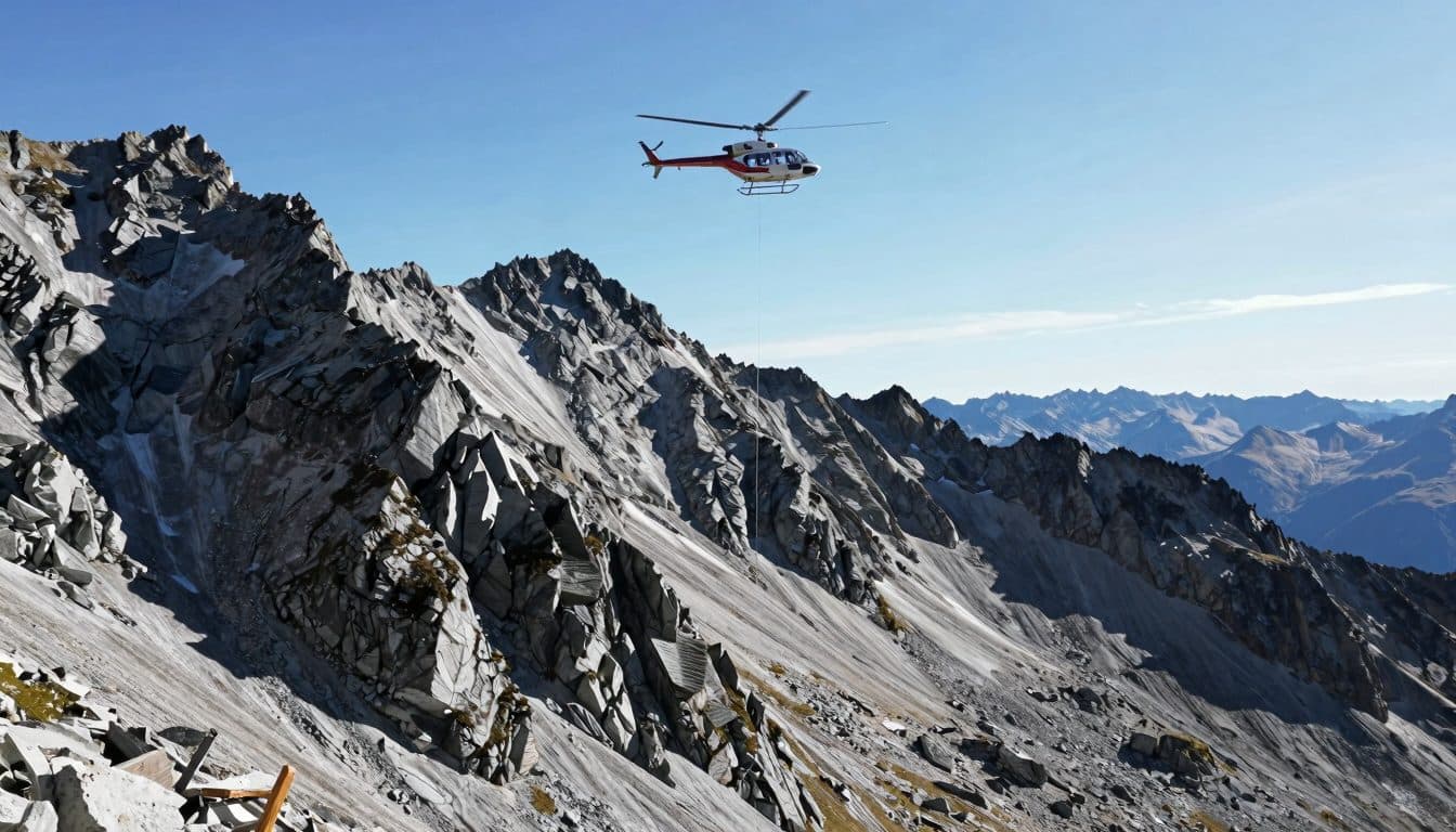 Quatre alpinistes polonais secourus par hélicoptère du Breithorn dans le Pinzgau