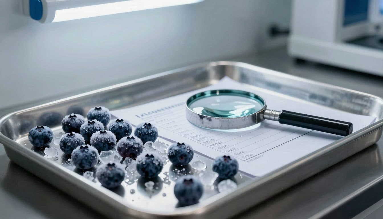 Rappel chez Jütro : des myrtilles sauvages surgelées rappelées pour une possible contamination aux salmonelles