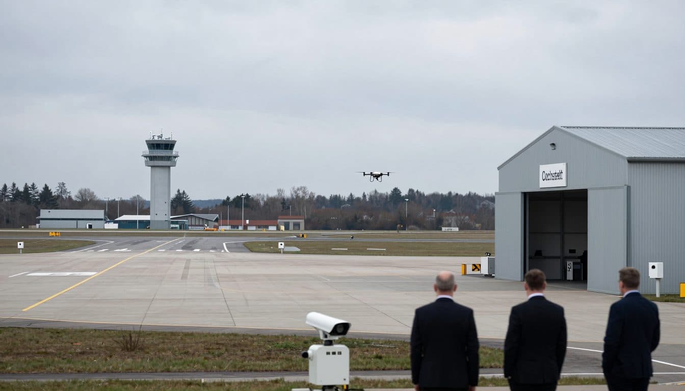 Nouveau centre de recherche sur la sécurité des drones inauguré à l'aéroport de Cochstedt