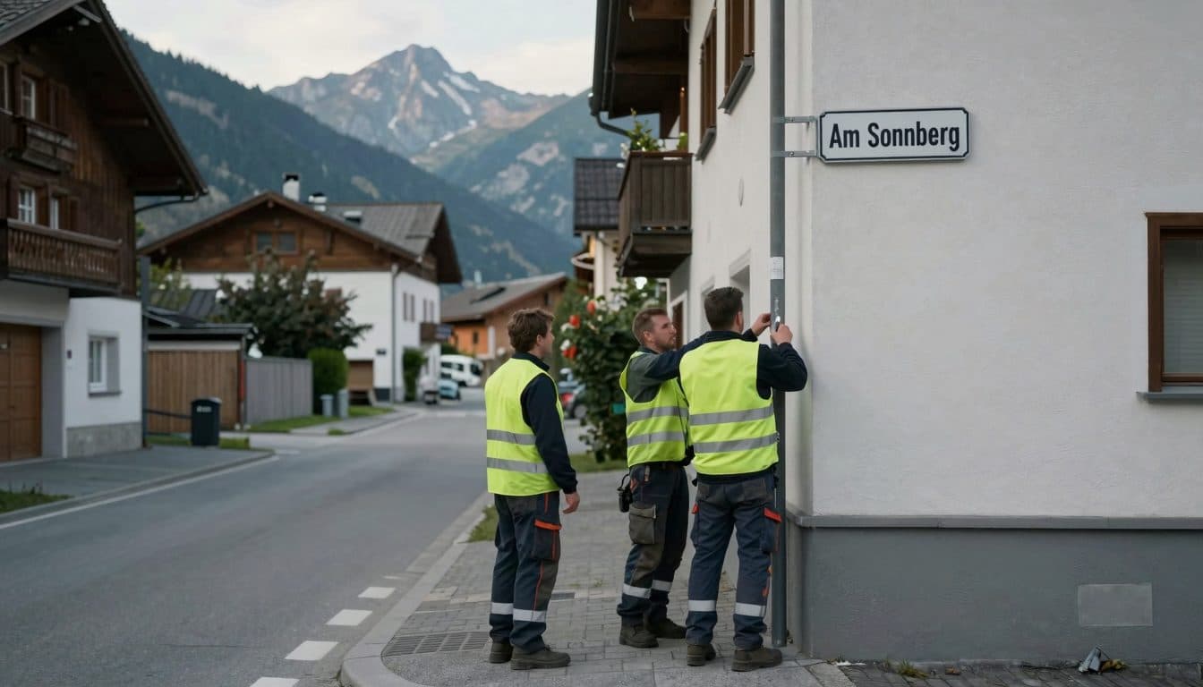Imst rebaptise la rue Hermann-Gmeiner en « Am Sonnberg »