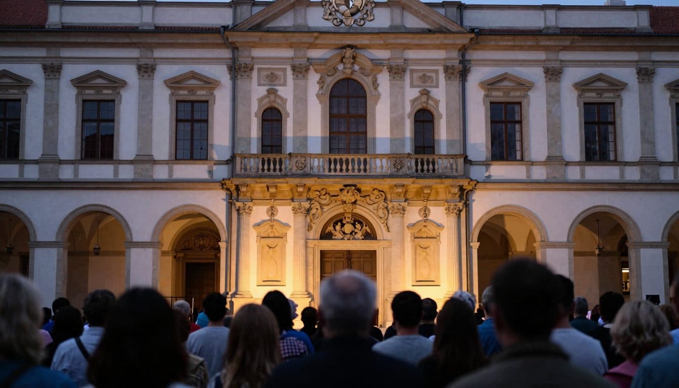 Première de « Samson et Dalila » de Saint-Saëns dans la Kaiserhof de l'abbaye de Klosterneuburg