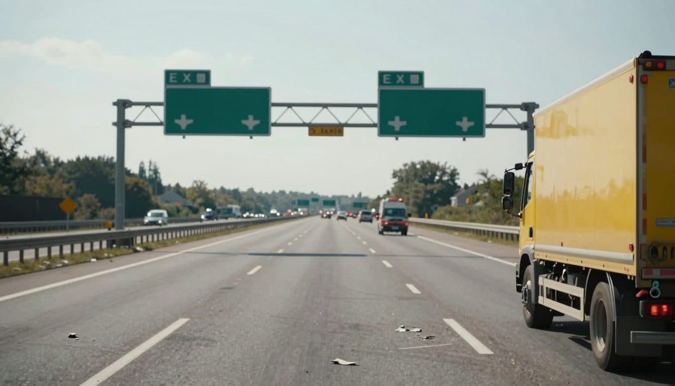 Accident mortel par collision arrière sur l'A2 carinthienne : un employé d'ASFINAG décède lors de travaux de fauchage