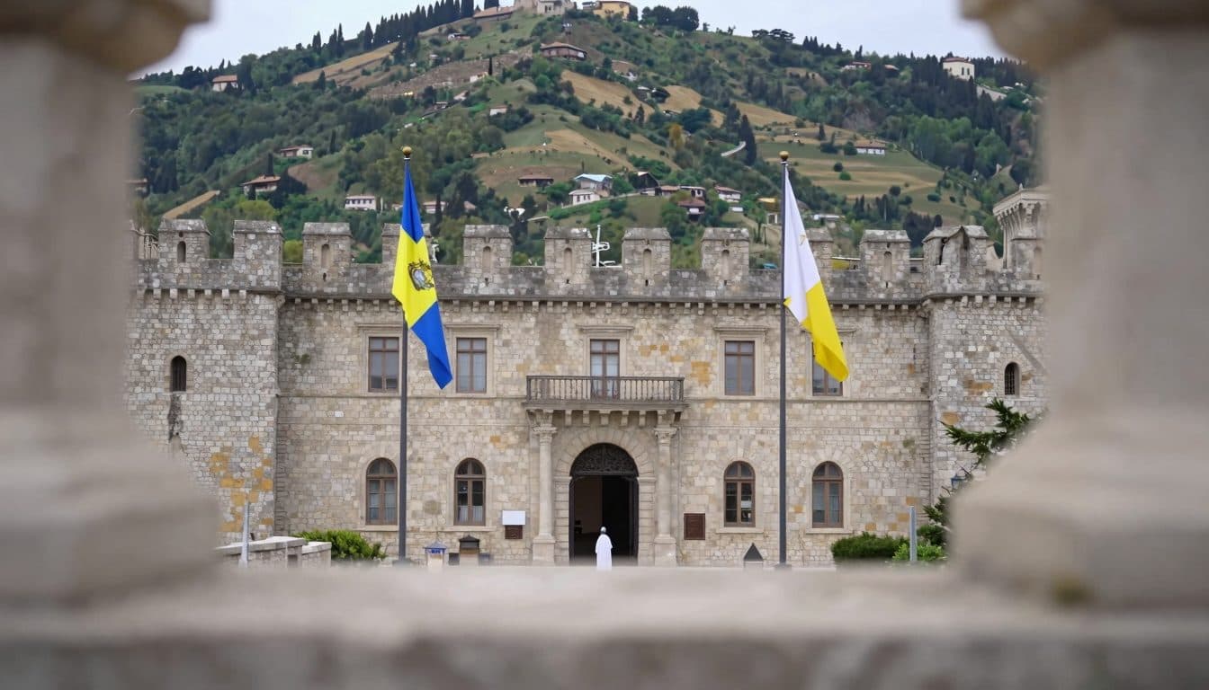 Le pape en visite pastorale à Saint-Marin : « Pas de vraie liberté sans le respect de la dignité humaine »