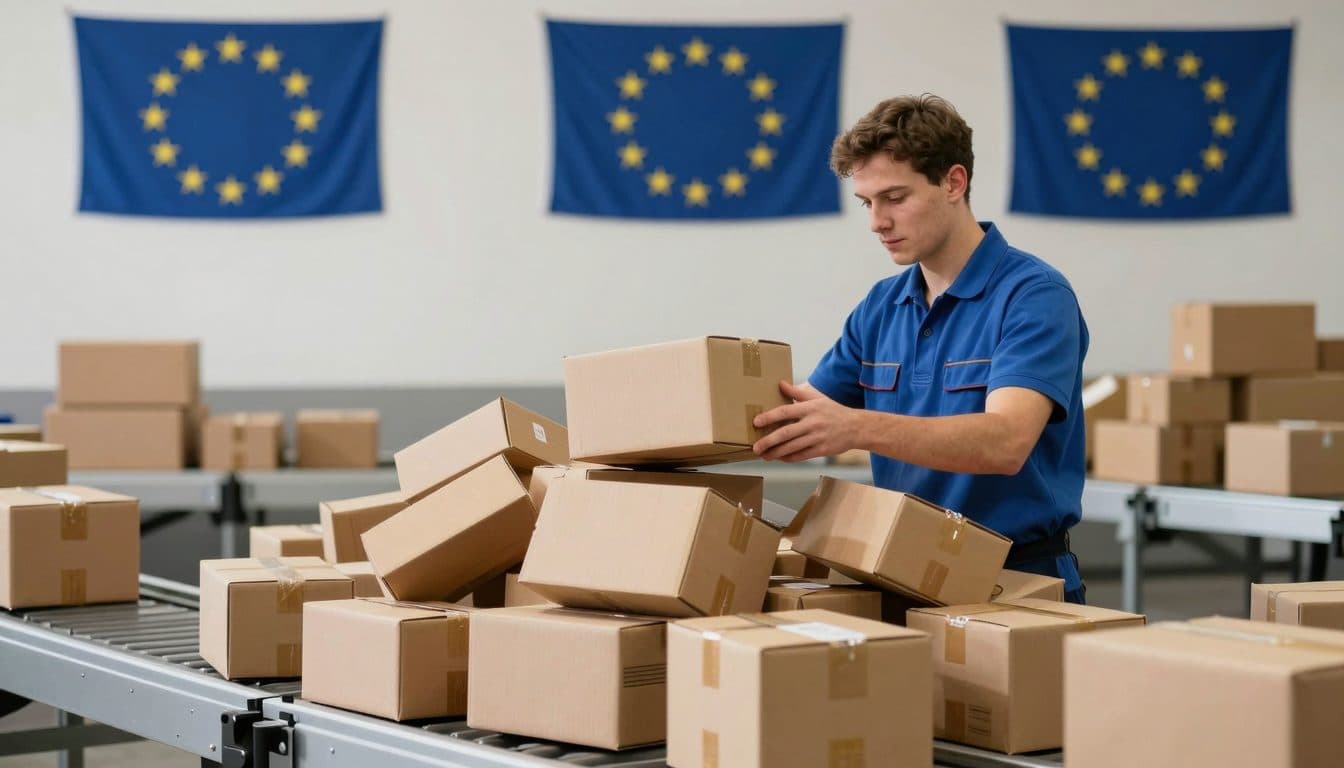 Les États membres de l'UE s'accordent sur des frais de traitement pour les envois en ligne bon marché