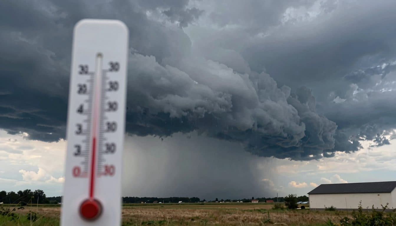 Après la vague de chaleur à 38 degrés, des intempéries et orages se profilent en Allemagne