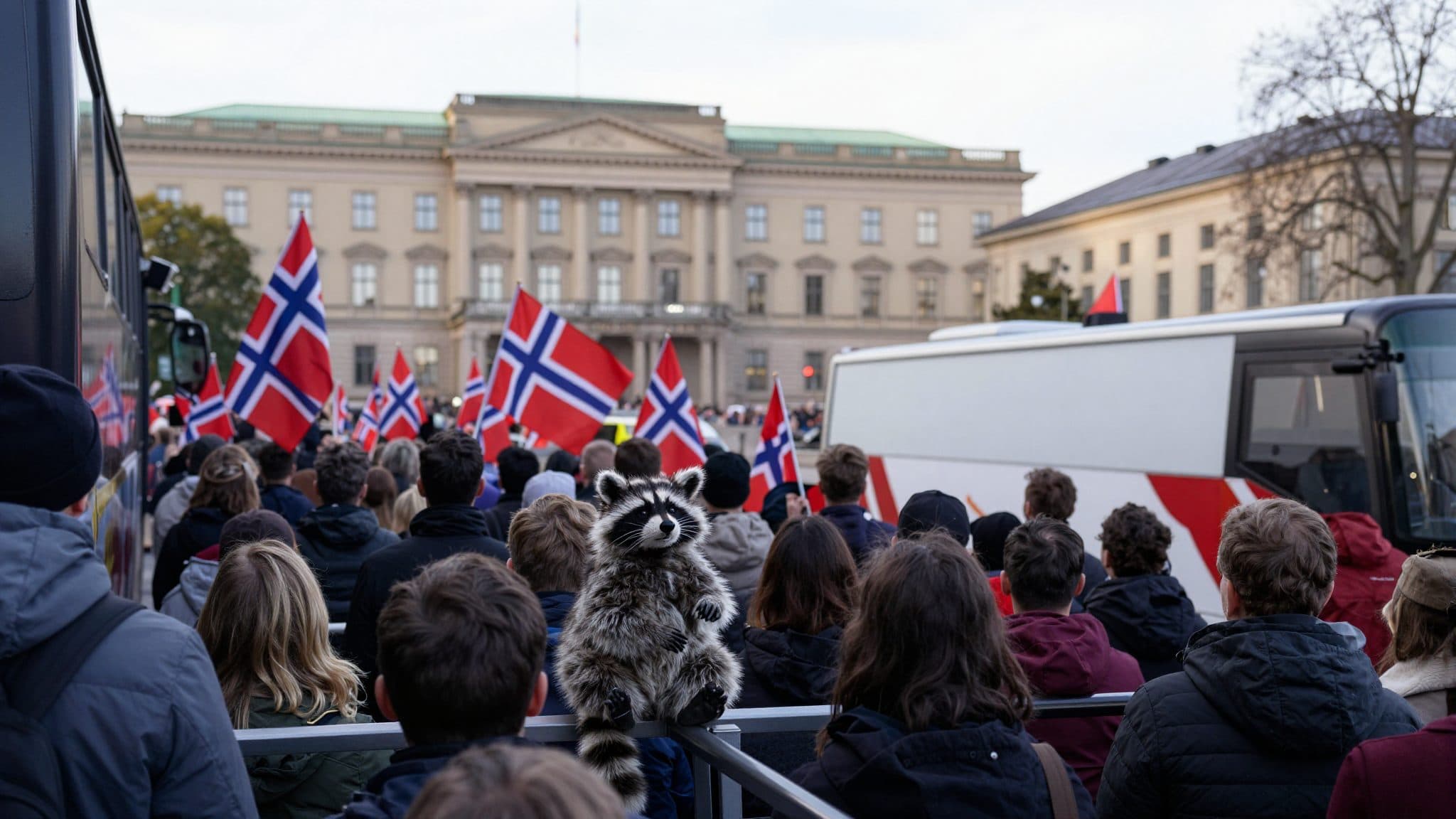 Haaland et le raton laveur : un souvenir du Texas fait sensation lors du retour à Oslo