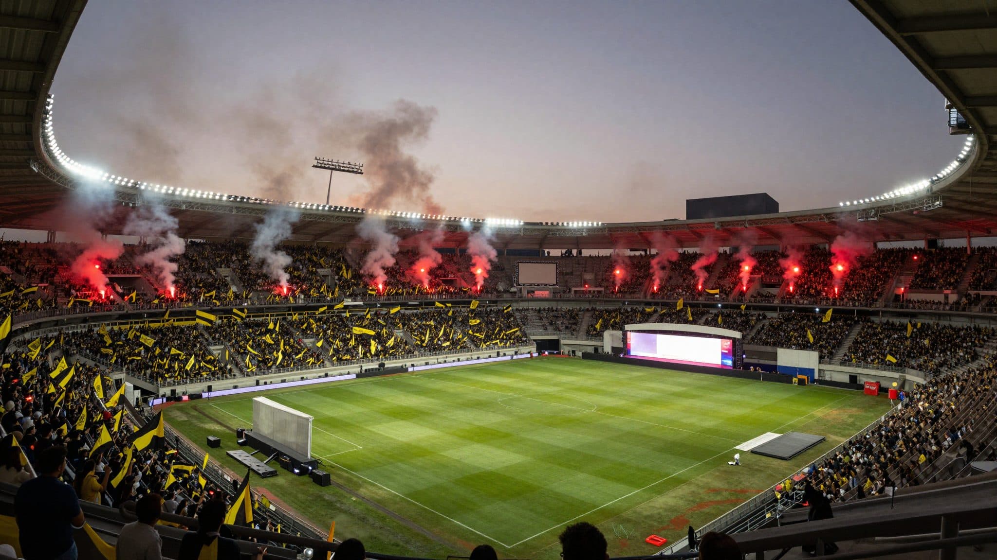 Colo Colo présente Vozinha devant des milliers de supporters à Santiago