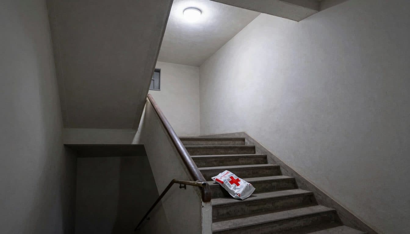Grave blessure à la tête : un retraité violemment dévalisé dans une cage d'escalier à Vienne