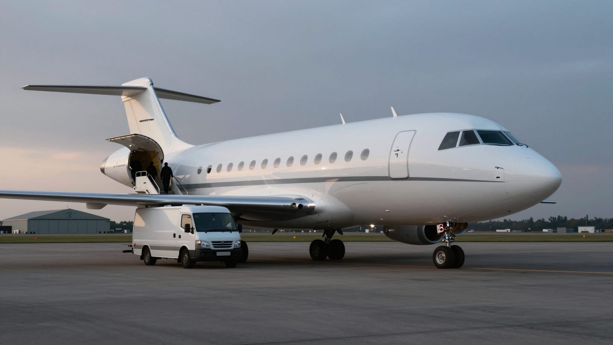 Presse : Donald Trump aurait quitté un avion présidentiel via un chariot de catering
