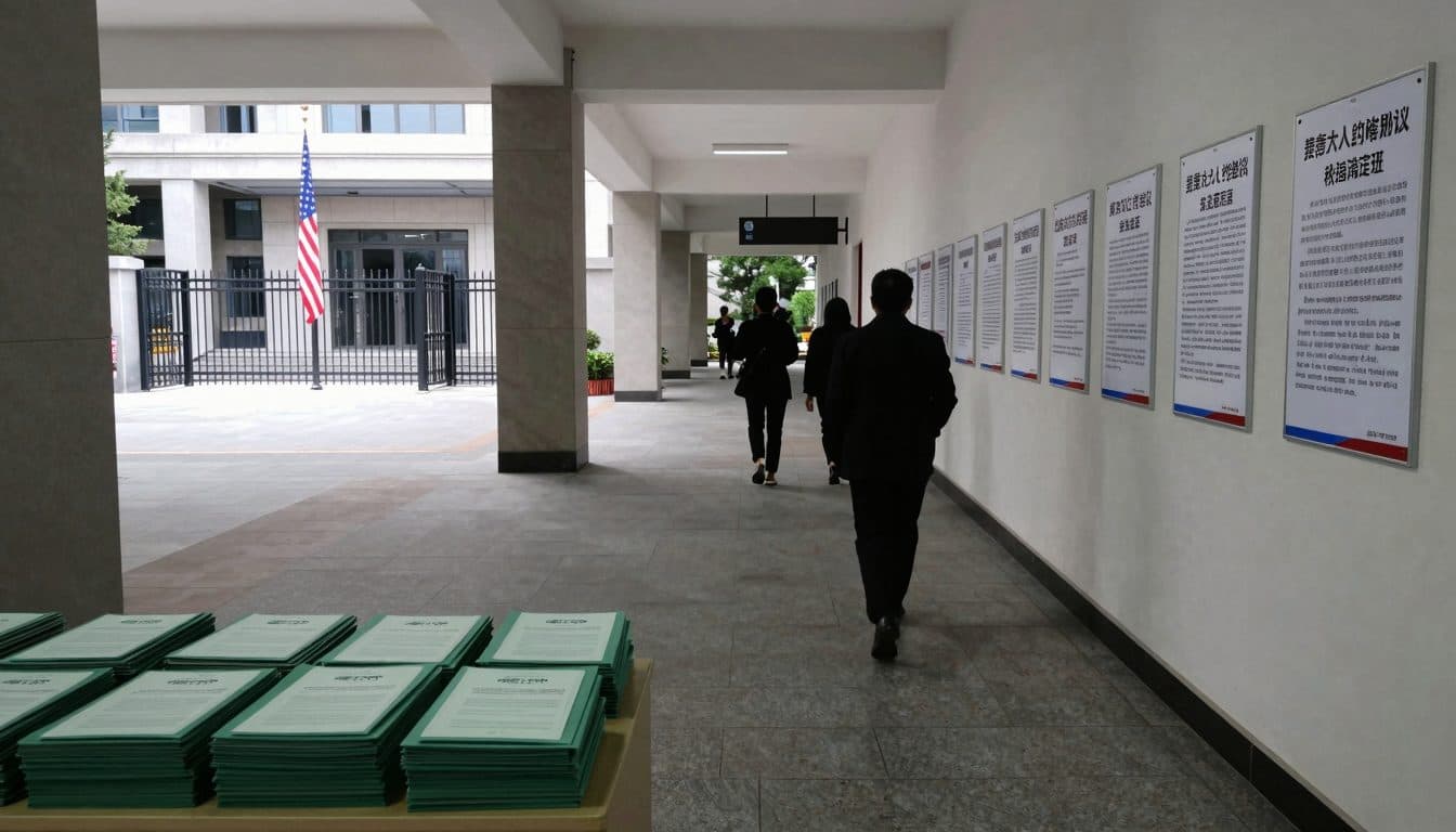 La frustration monte en Chine alors que les États-Unis suspendent les entretiens pour la carte verte dans le monde entier