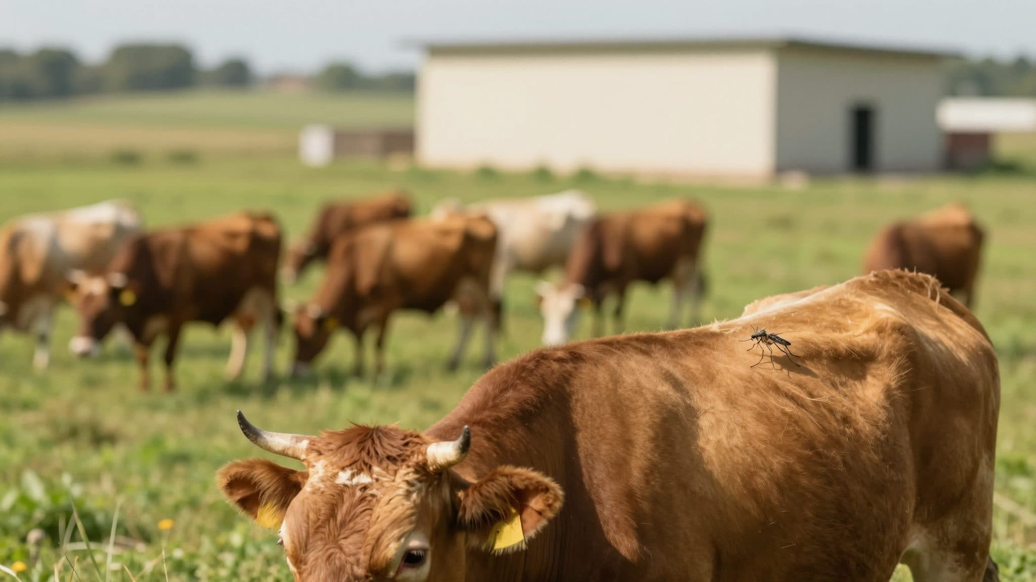Virus inconnu transmis par les moustiques découvert chez des bovins dans le sud de l'Allemagne
