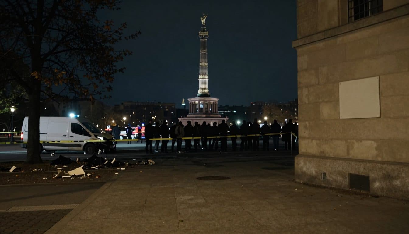 Une voiture fonce dans la foule au Tiergarten de Berlin – une morte, des dizaines de blessés, un islamiste en fuite