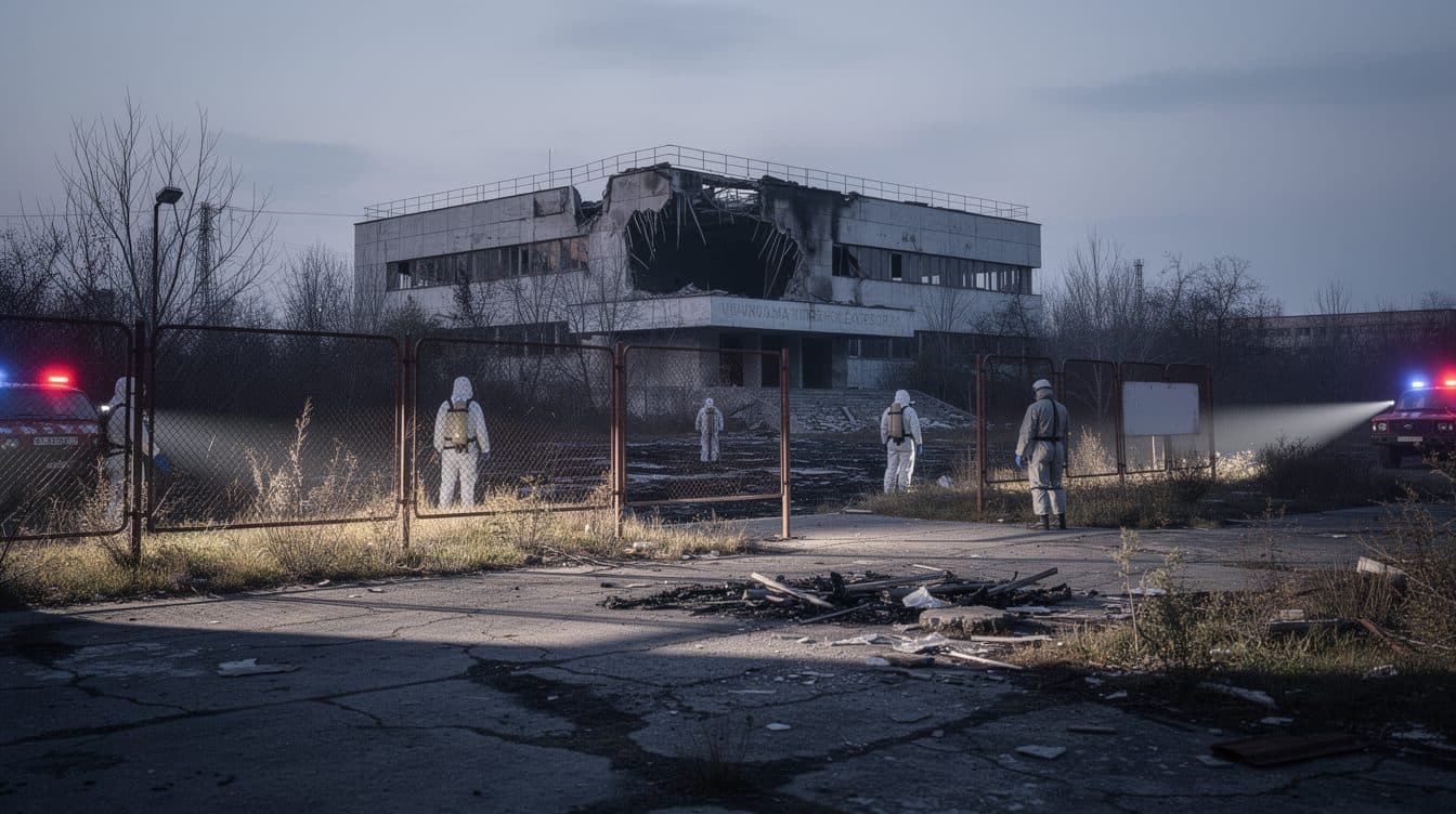 Un drone russe frappe un entrepôt de combustible nucléaire usé près de Tchernobyl