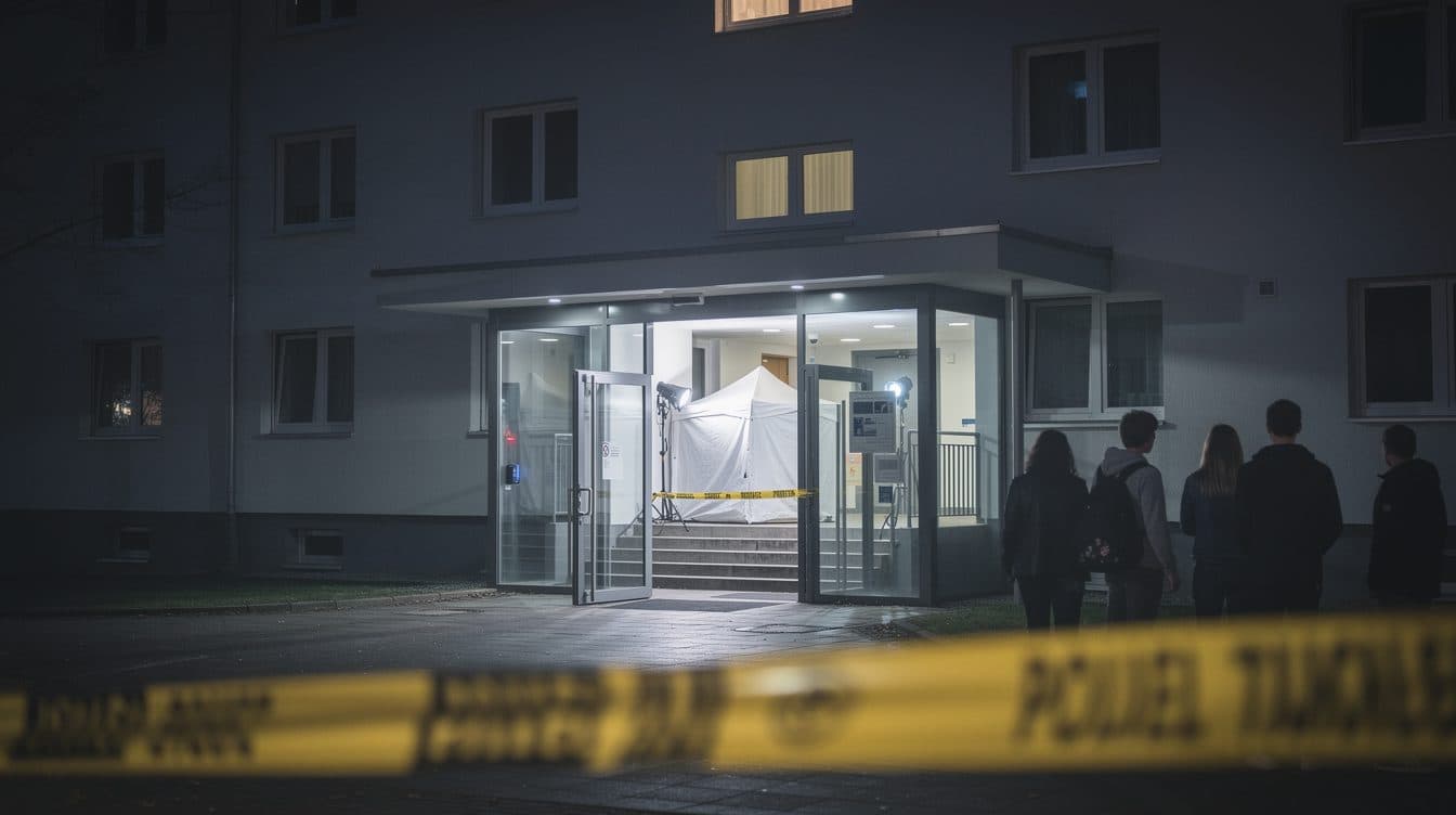 Attaque au couteau dans une résidence étudiante à Bielefeld : un homme de 23 ans arrêté