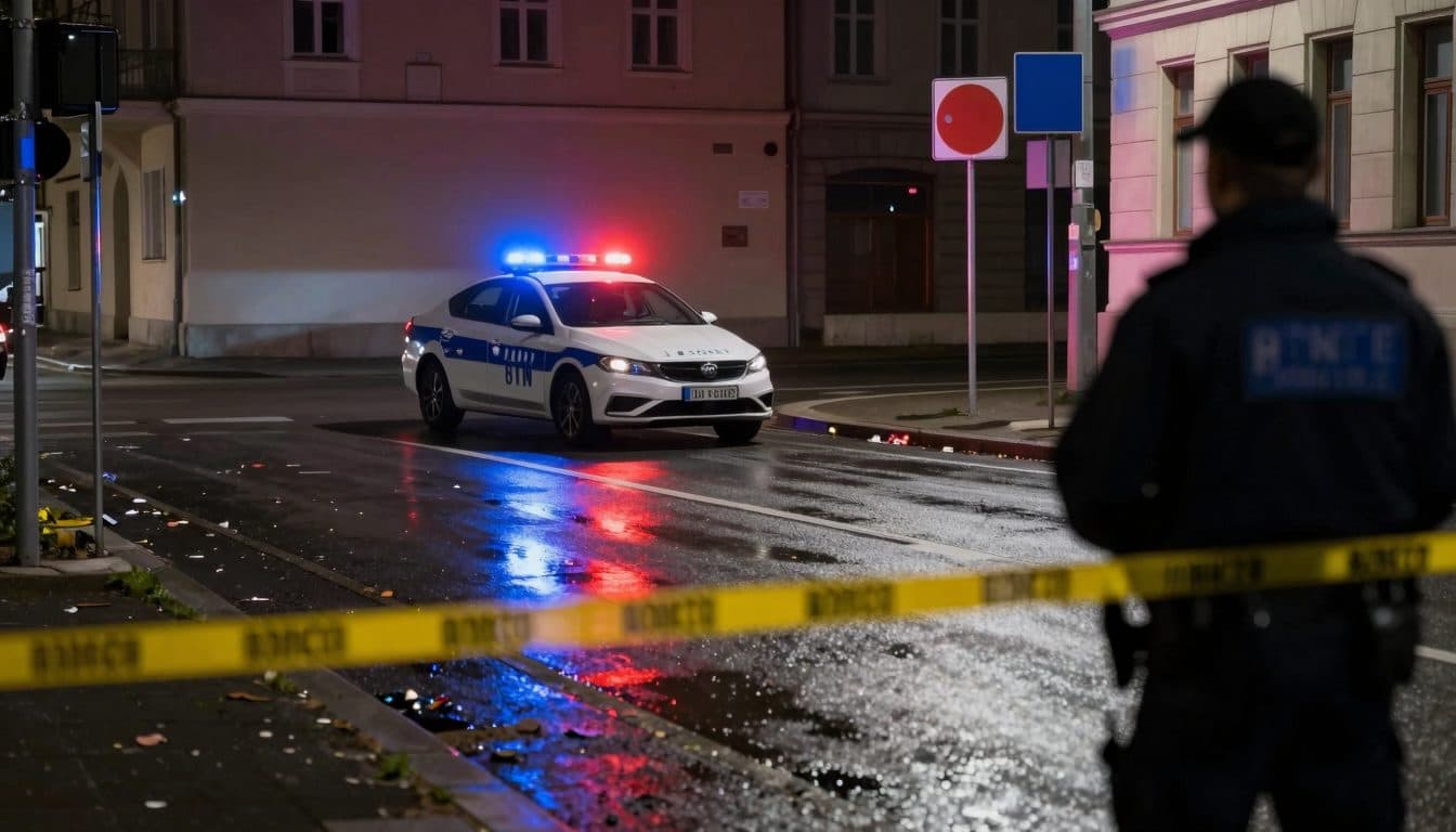 Un homme de 24 ans sous l'influence de la cocaïne prend la fuite à Vienne et percute une voiture de police