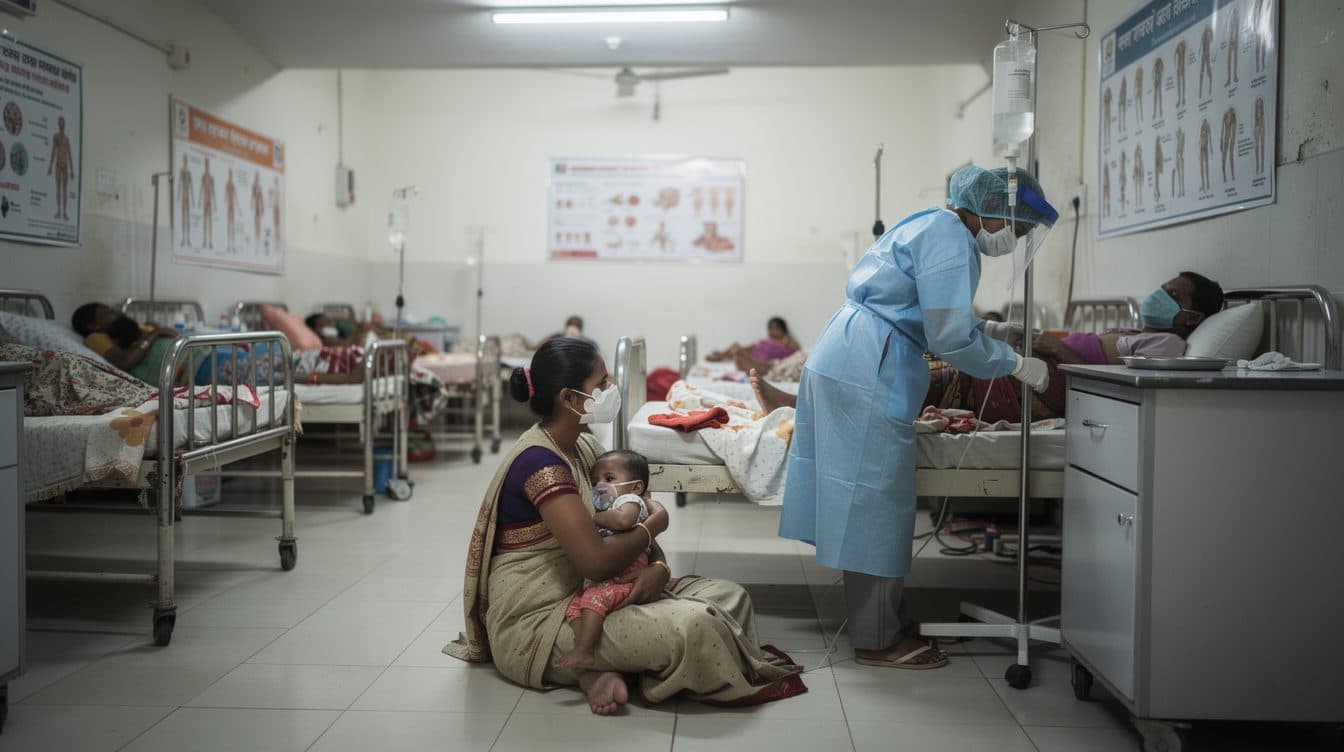 Bangladesh face à une flambée meurtrière de rougeole : plus de 500 enfants morts