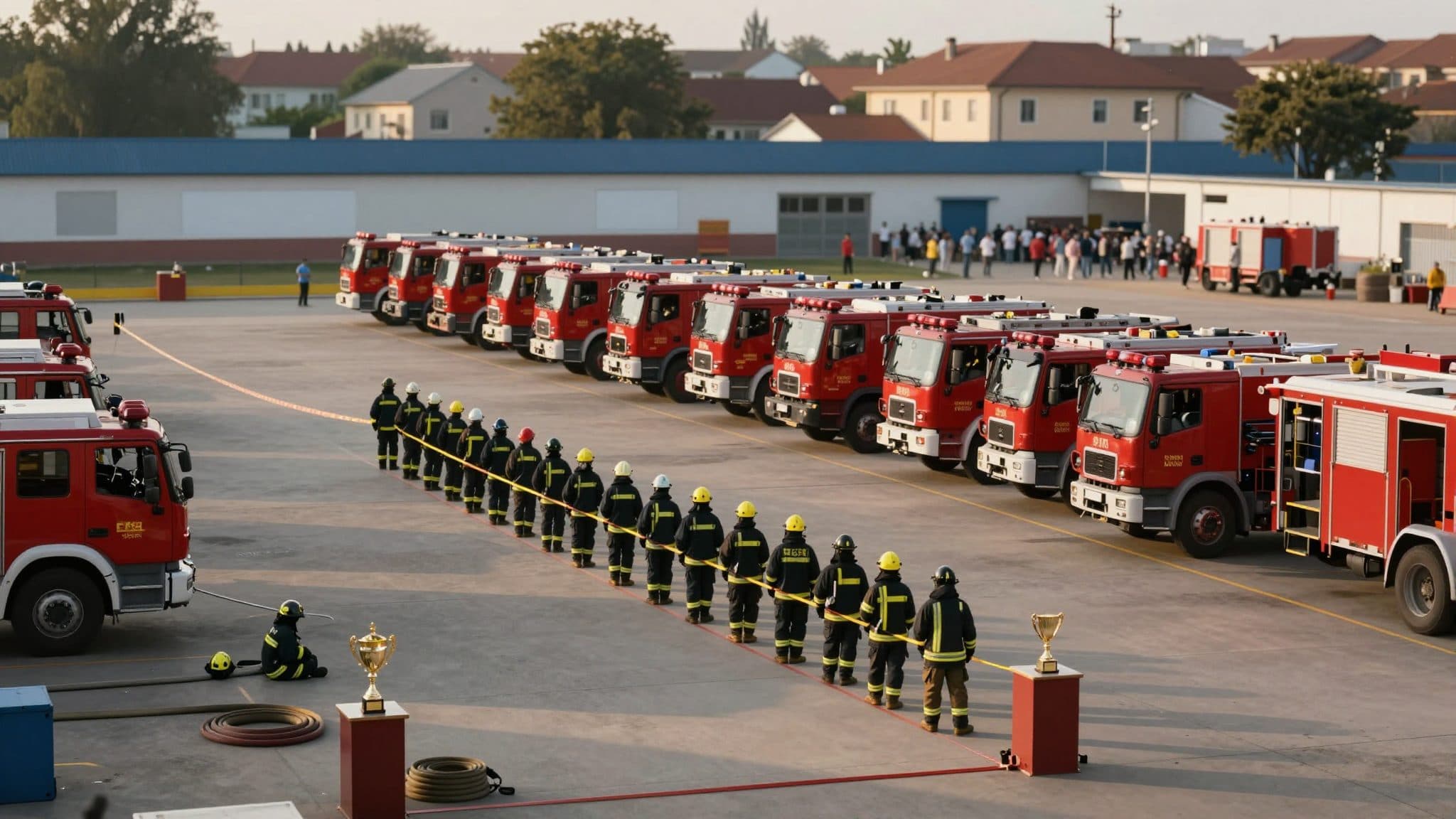 1 139 équipes de compétition à Zistersdorf : les concours régionaux de sapeurs-pompiers s'achèvent par la Fire-Cup