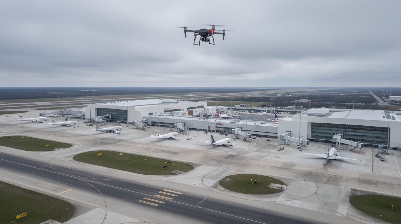 Les incidents de drones causent des milliards de dommages dans les aéroports allemands