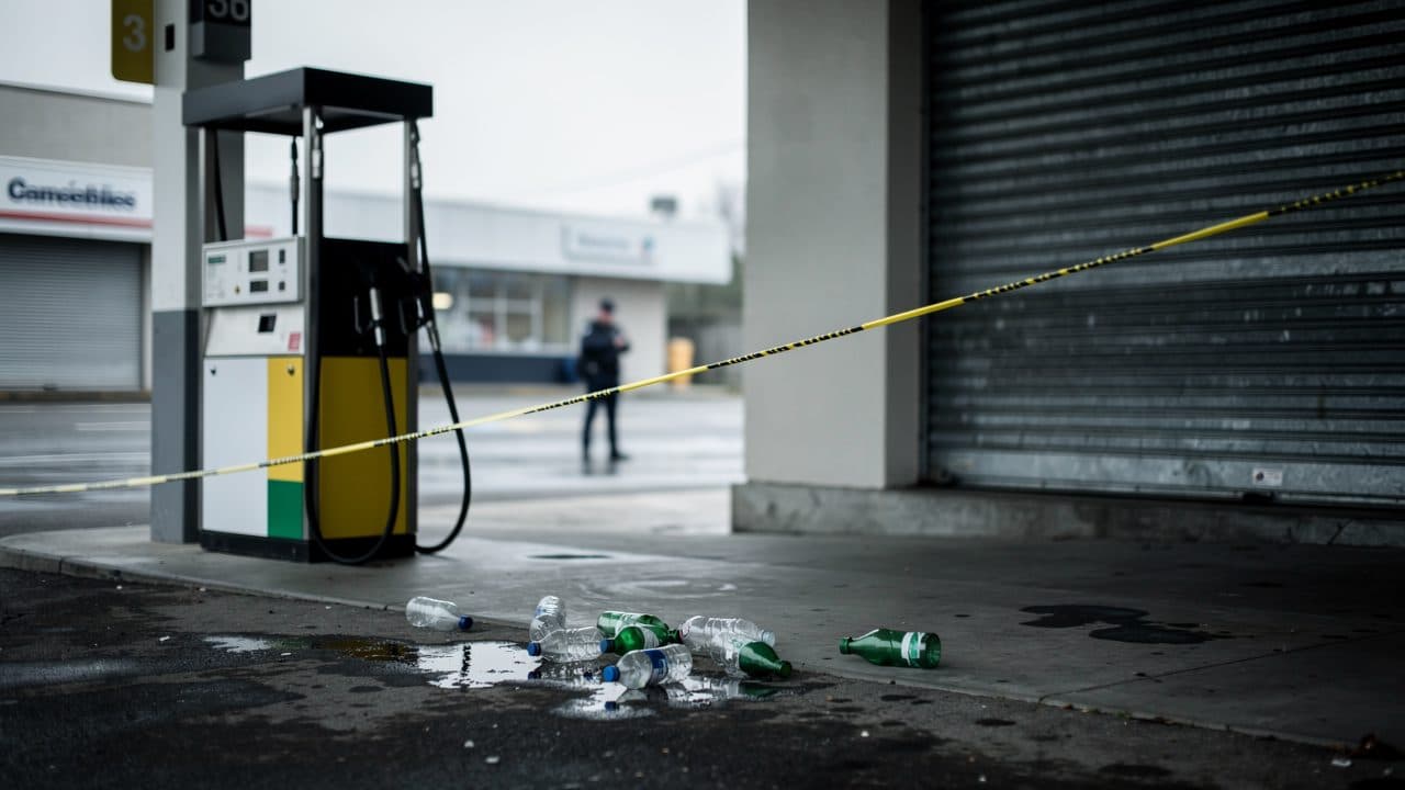 Attaque au couteau dans une station-service à Vienne : un ramasseur de consignes poignarde le gérant