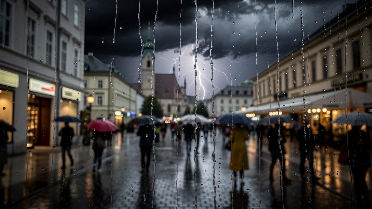Météo en Autriche et en Hesse : la nouvelle semaine commence sous un temps instable avec des averses et des orages