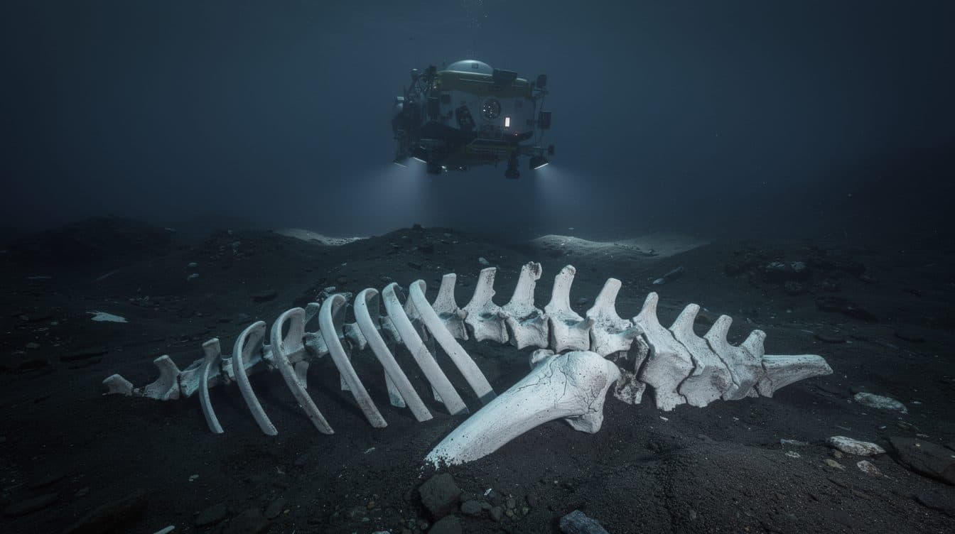 Des chercheurs découvrent le plus profond cimetière de baleines au monde dans l'océan Indien