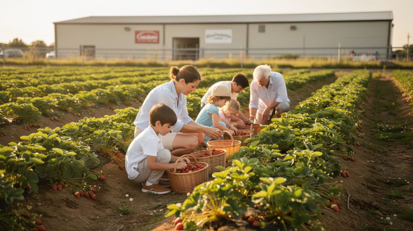 La cueillette libre des fraises a débuté en Saxe et en Thuringe