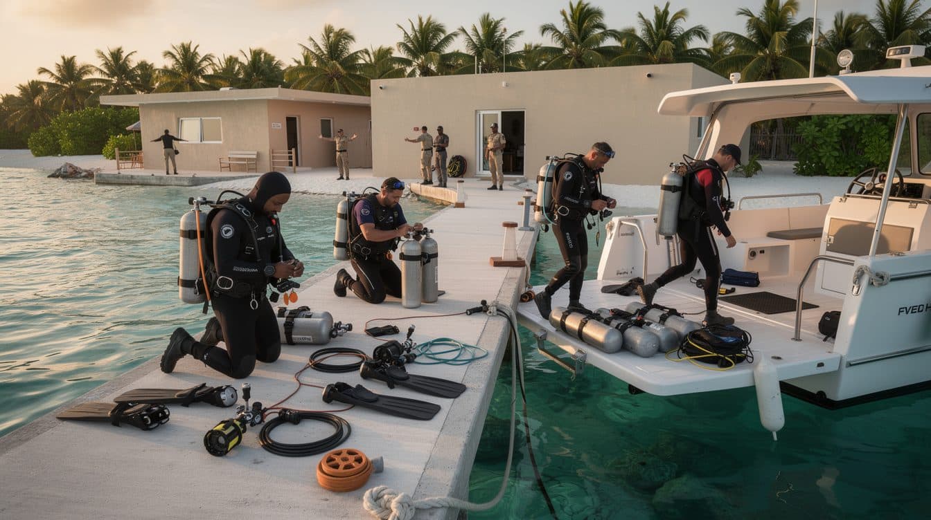 Tragédie de plongée aux Maldives : deux Italiens portés disparus retrouvés